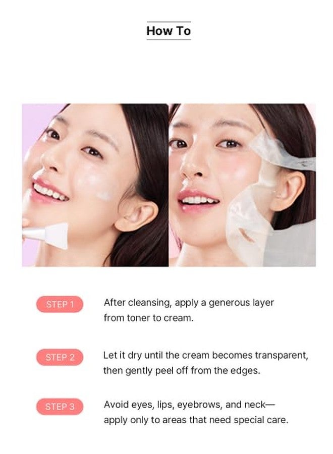 ABEREDE Collagen 70 PDRN Glow Mask 2.82 fl.oz, Korean Peel-Off Mask for Firming, Glass Skin, Glutathione, Cica PDRN, Slow-Aging, Hydrating, Vegan K-Beauty Skin Care - Image 5